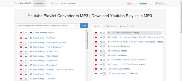free playlist download mp3